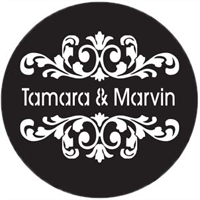 Custom wedding gobos